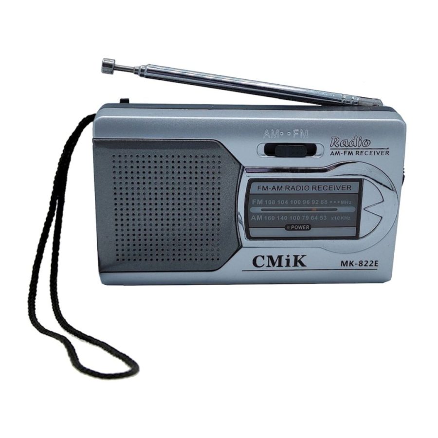 CMiK Ραδιοφωνάκι MK-822E Ασημί