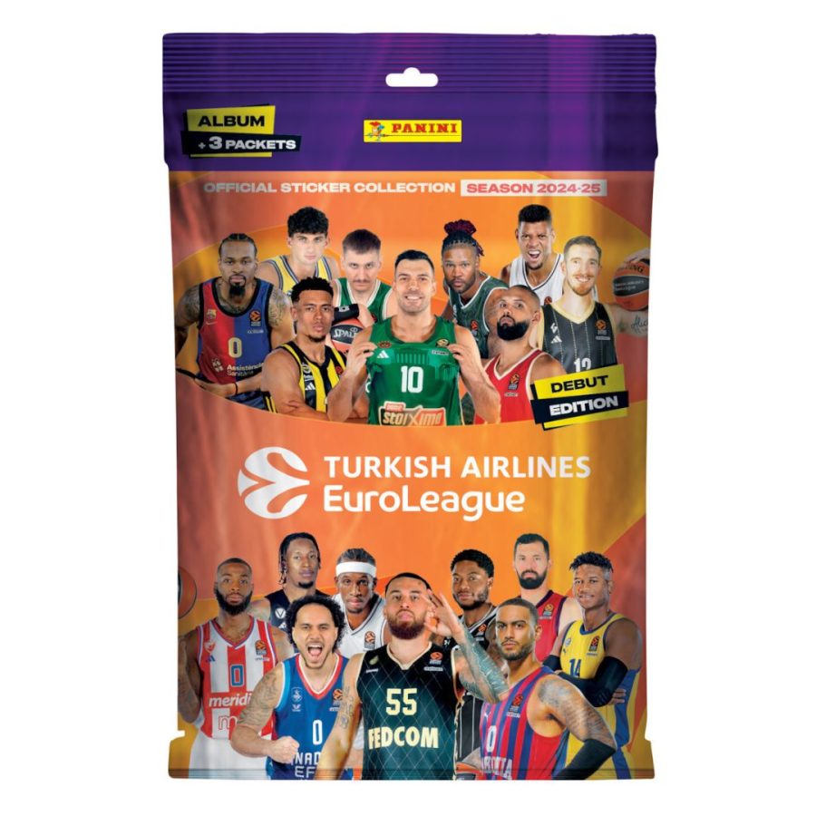 Paniuni Euroleague Turkish Airlines 2025 Αυτοκόλλητα Starter Pack