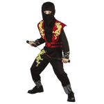 Carnavalista Στολή Παιδική Ninja Κόκκινος (3-157) (4-6 ετών)