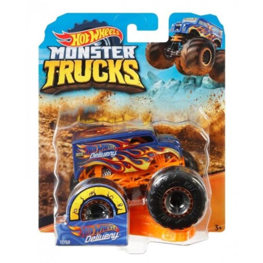Mattel Οχήματα Monster Trucks (HWC62) (Τυχαία επιλογή)