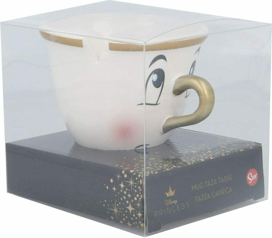 Stor: Disney: Beauty And The Beast - Chip 3D Mug In Gift Box (180ml) (78801)