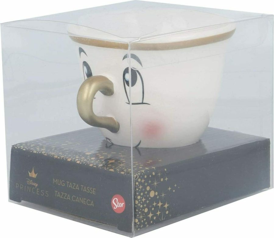 Stor: Disney: Beauty And The Beast - Chip 3D Mug In Gift Box (180ml) (78801)