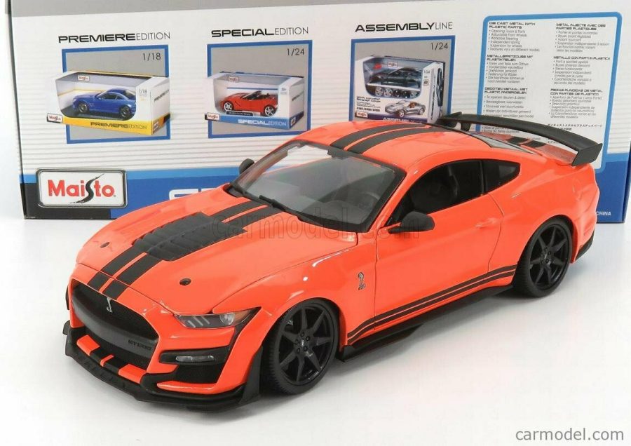 Maisto 1:18 SP. ED. 2020 Ford Shelby GT500 Orange (48/31388 OG)