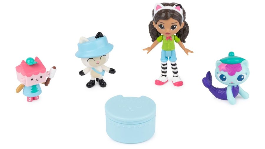 Spin Master Gabbys Dollhouse: Cat Adventures - Gabby and Friends Camping Figure Set (6067225)
