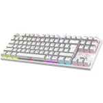 ARMAGGEDDON MECHANICAL KEYBOARD MKA-2C NEO WHITE TACTILE BROWN (Καφε) SWITCH