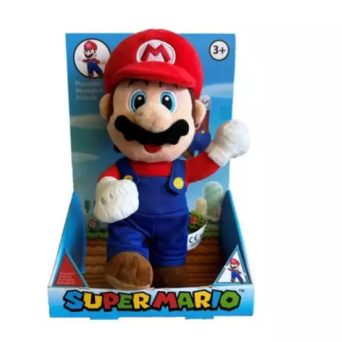 Simba Toys Λουτρινο SUPER MARIO δυνατοτητα για Διαφορες Ποζες Poseable Plush 25cm