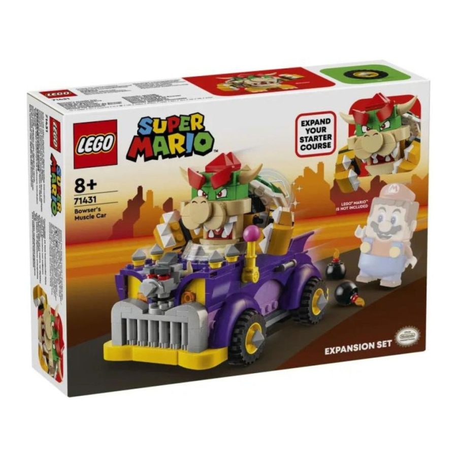 Lego Super Mario Bowser's Muscle Car Expansion Set (71431)
