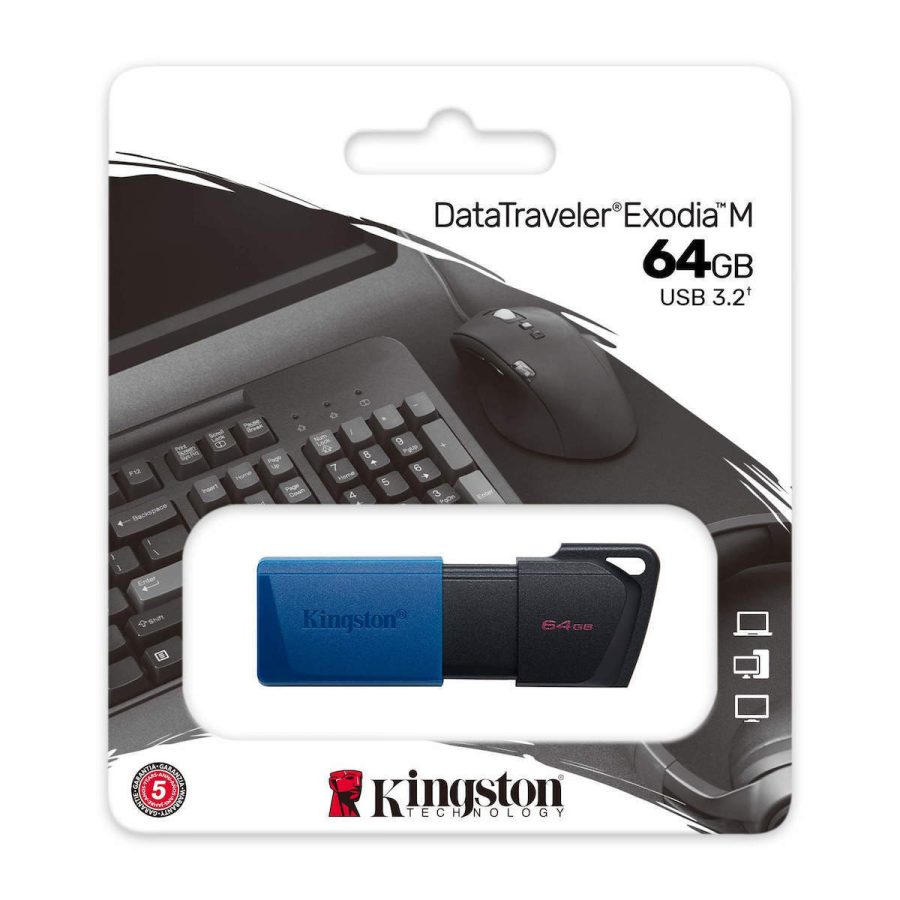 Kingston DataTraveler Exodia M 64GB USB 3.2 Gen 1 (DTXM/64GB)