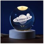 Λάμπα με RGB LED iTotal Crystal Ball Lamp large - Saturn (XL2714A) /Lights