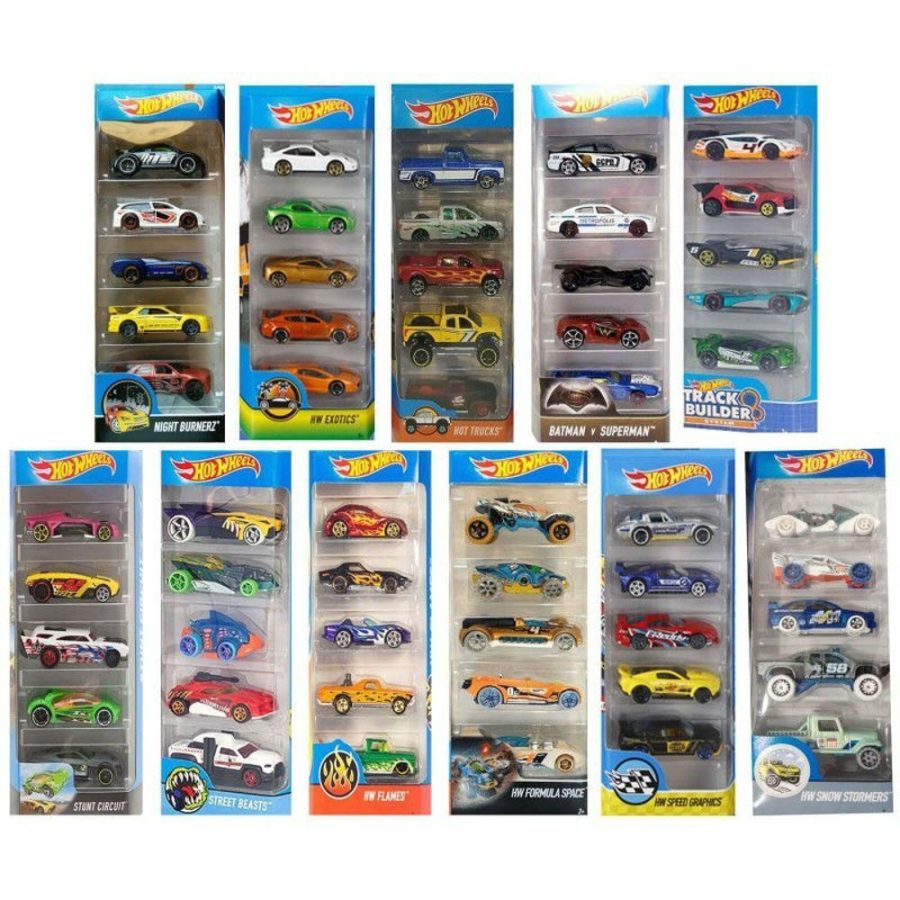 Mattel Hot Wheels - Street Beasts (Set Of 5) (HTV55) (Τυχαία επιλογή)