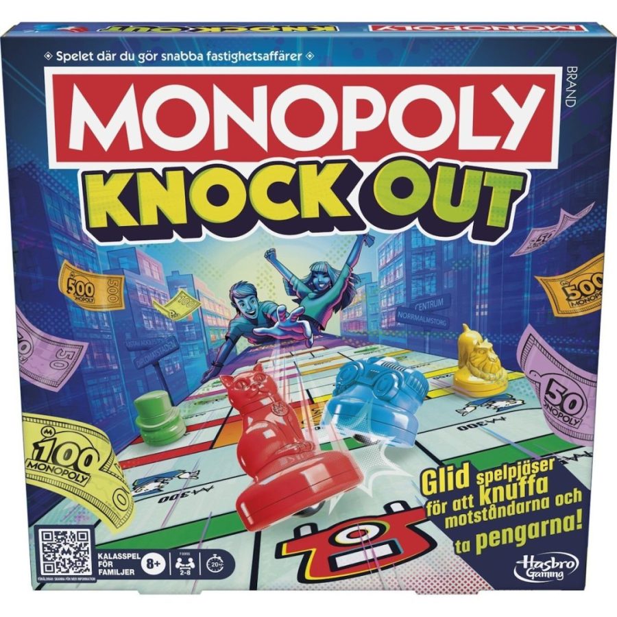 Hasbro: Monopoly - Knockout (Greek Language) (F8995)