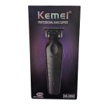 Kemei Επαγγελματική Επαναφορτιζόμενη Κουρευτικη Μηχανη Μαύρη (KM-2299)