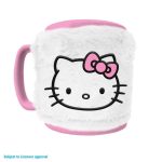 Pyramid HELLO KITTY Κουπα με Αφαιρουμενο Χνουδι Fuzzy Mug 440ml
