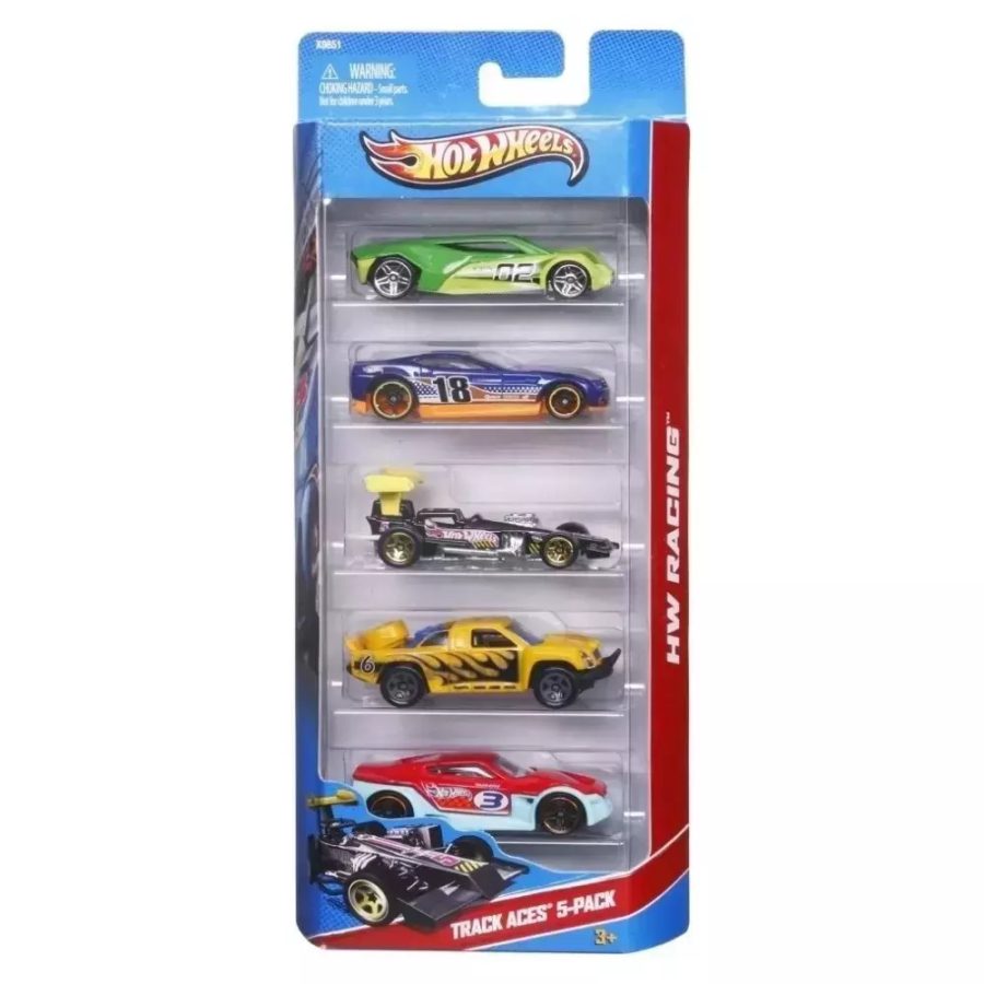 Mattel Hot Wheels - HW Drag Strip (Set Of 5) (HTV54) (Τυχαία επιλογή)