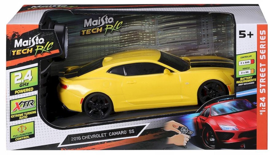 Maisto Τηλεκατευθυνομενο Tech Street Cars RC 1:24 2016 CHEVROLET CAMARO SS (48/31131 GY)