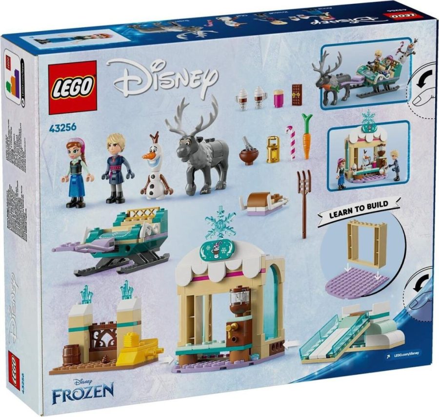 Lego Disney Frozen H Περιπέτεια Της Άννας Με Έλκηθρο (43256)