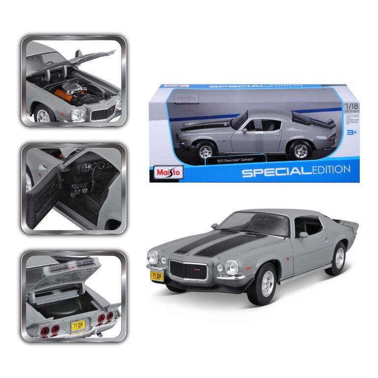 Maisto 1/18 1971 Chevrolet Camaro SS (49/81516)