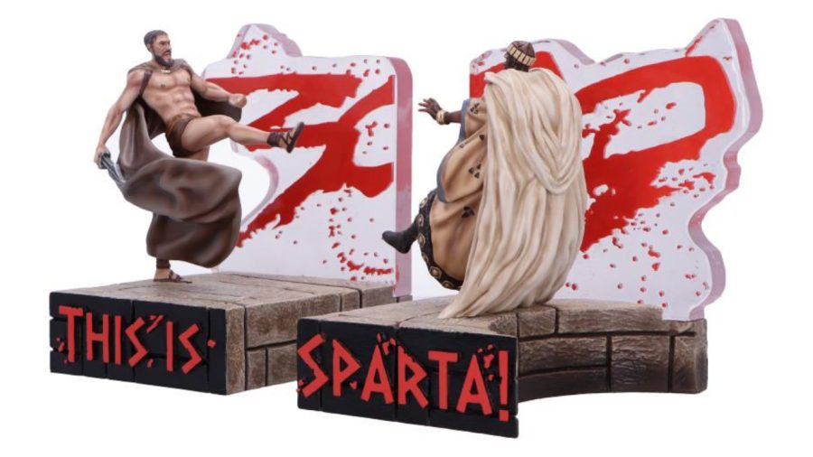Nemesis Φιγουρα και Βιβλιοστατης 300 - This Is Sparta - Bookend 28cm