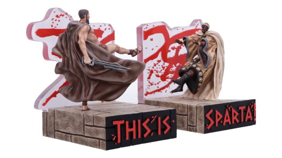 Nemesis Φιγουρα και Βιβλιοστατης 300 - This Is Sparta - Bookend 28cm