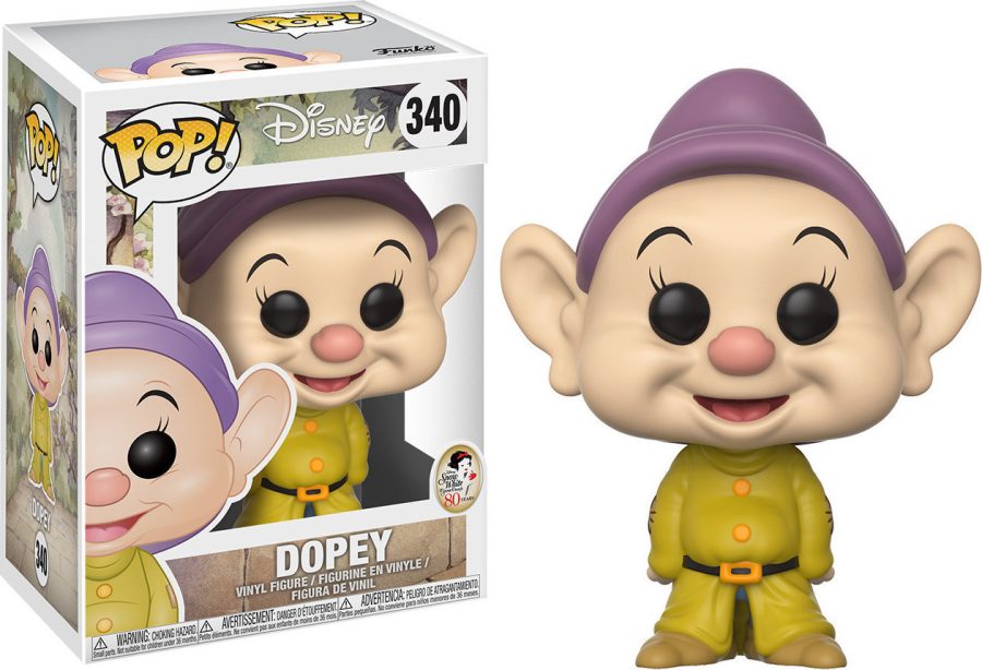 Funko POP! Disney Snow White and the Seven Dwarfs Dopey 340 Vinyl Figure