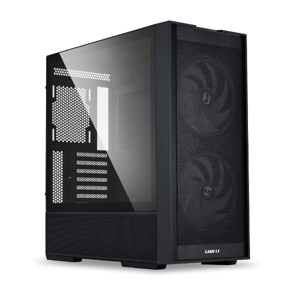 Lian Li LANCOOL 206 Black – ATX PC Case w. 2 x front 160 PWM fans (ARGB)