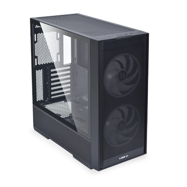 Lian Li LANCOOL 206 Black – ATX PC Case w. 2 x front 160 PWM fans (ARGB)