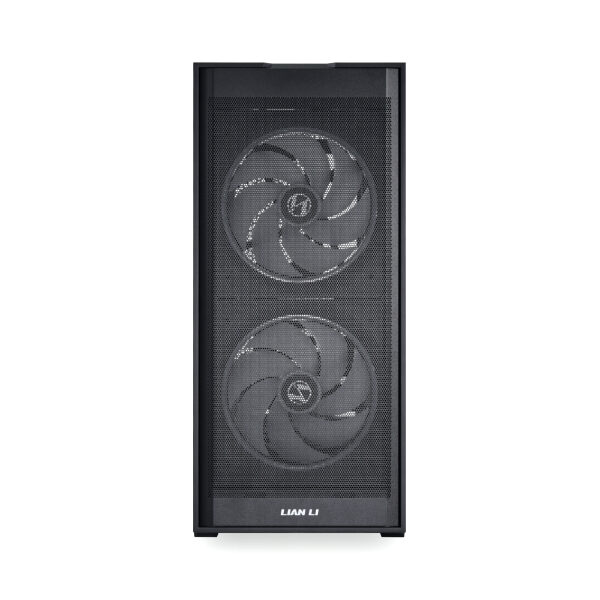Lian Li LANCOOL 206 Black – ATX PC Case w. 2 x front 160 PWM fans (ARGB)