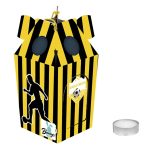 Φαναράκι με Ρεσώ-Κίτρινο 21x9,5cm
