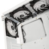 Kolink Observatory HF Mesh ARGB Midi Tower Case – White (with 6 ARGB fans – 3x140mm & 3x120mm )