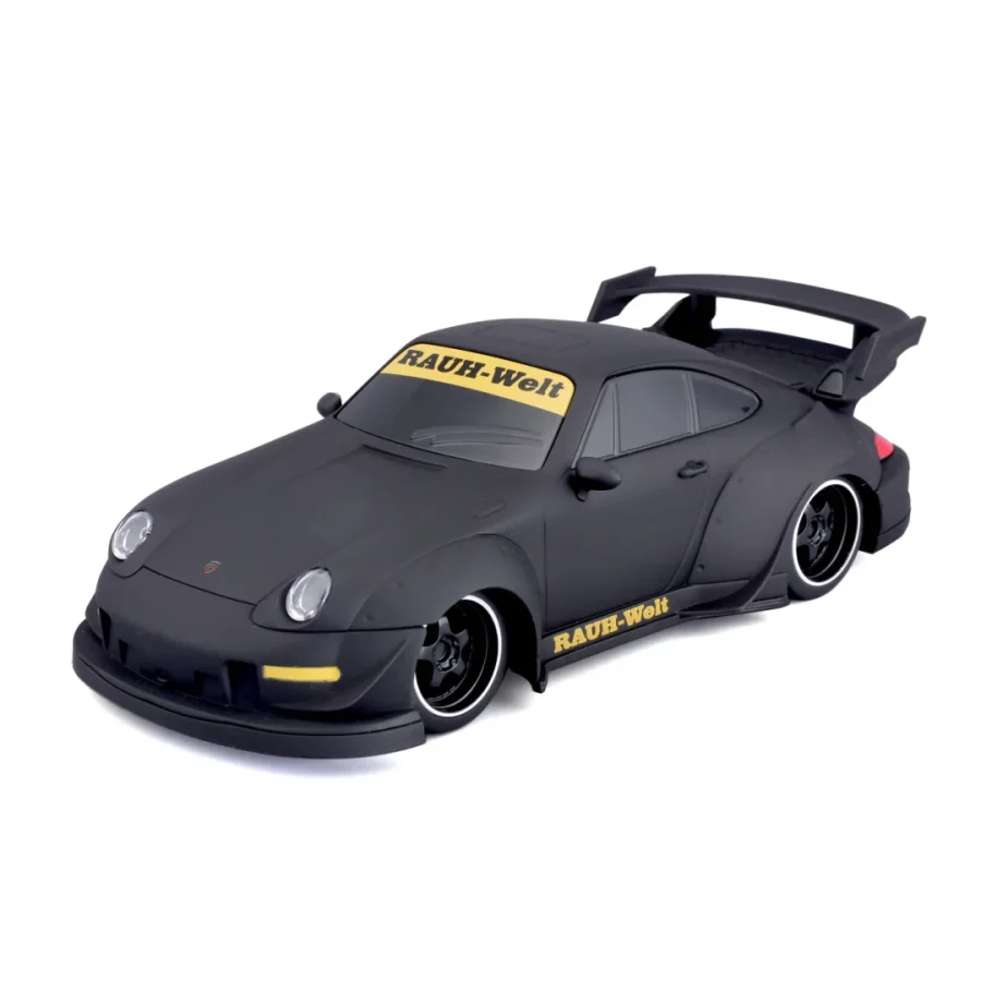 Maisto Τηλεκατευθυνομενο 1/24 R/C Porsche RWB 911 2.4GHz - Flat Black (49/81533)