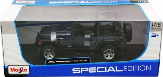 Maisto 1:18 SP. ED. JEEP WRANGLER RUBICON Met Blue (48/31663 BU)