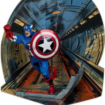 Mc Farlane Αγαλμα MARVEL Captain America (Captain America #100) - Statue 12cm