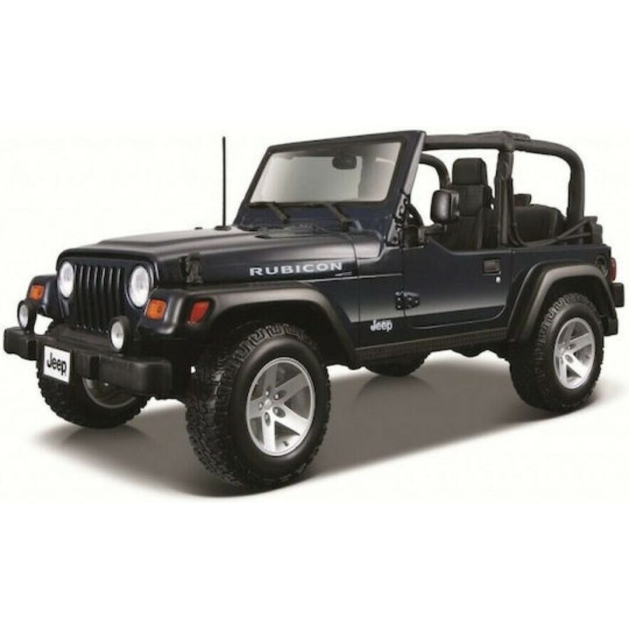 Maisto 1:18 SP. ED. JEEP WRANGLER RUBICON Met Blue (48/31663 BU)