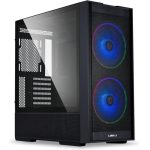 Lian Li LANCOOL 206 Black – ATX PC Case w. 2 x front 160 PWM fans (ARGB)