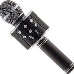 WSTER WS-858 Ασυρματο Μικροφωνο Karaoke WS-858 Μαυρο