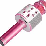 WSTER WS-858 Ασυρματο Μικροφωνο Karaoke WS-858 Ροζ