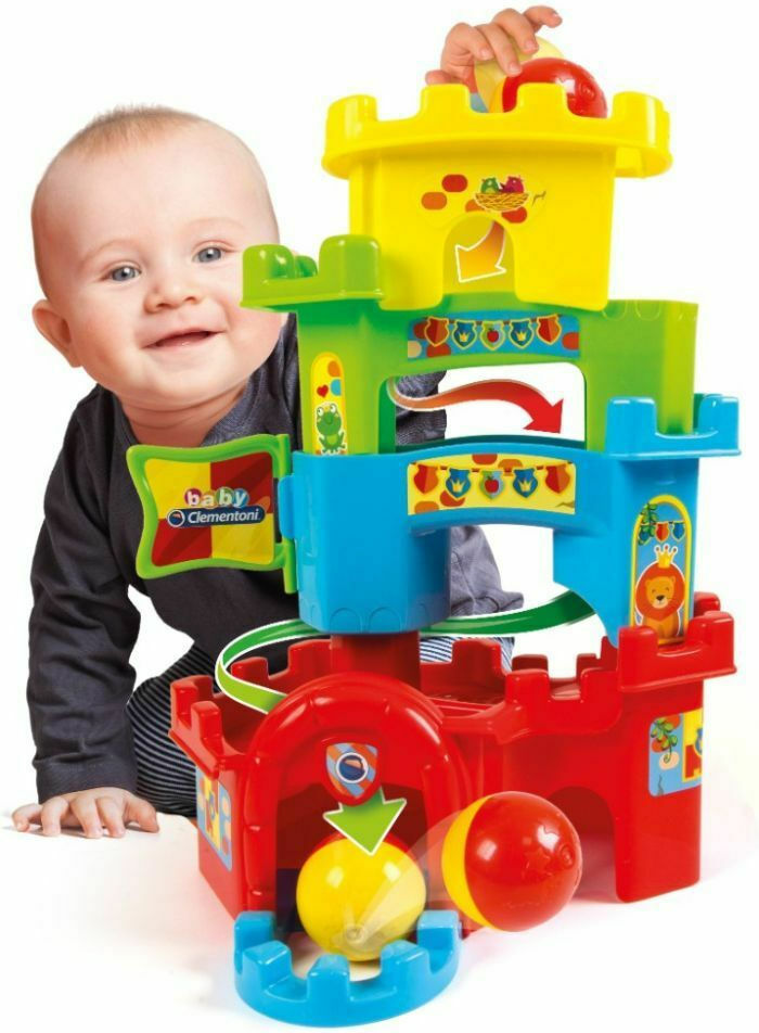 Baby Clementoni Play For Future Βρεφικο Παιχνιδι Πυραμιδα Με Μπαλα Για 10-36 Μηνών