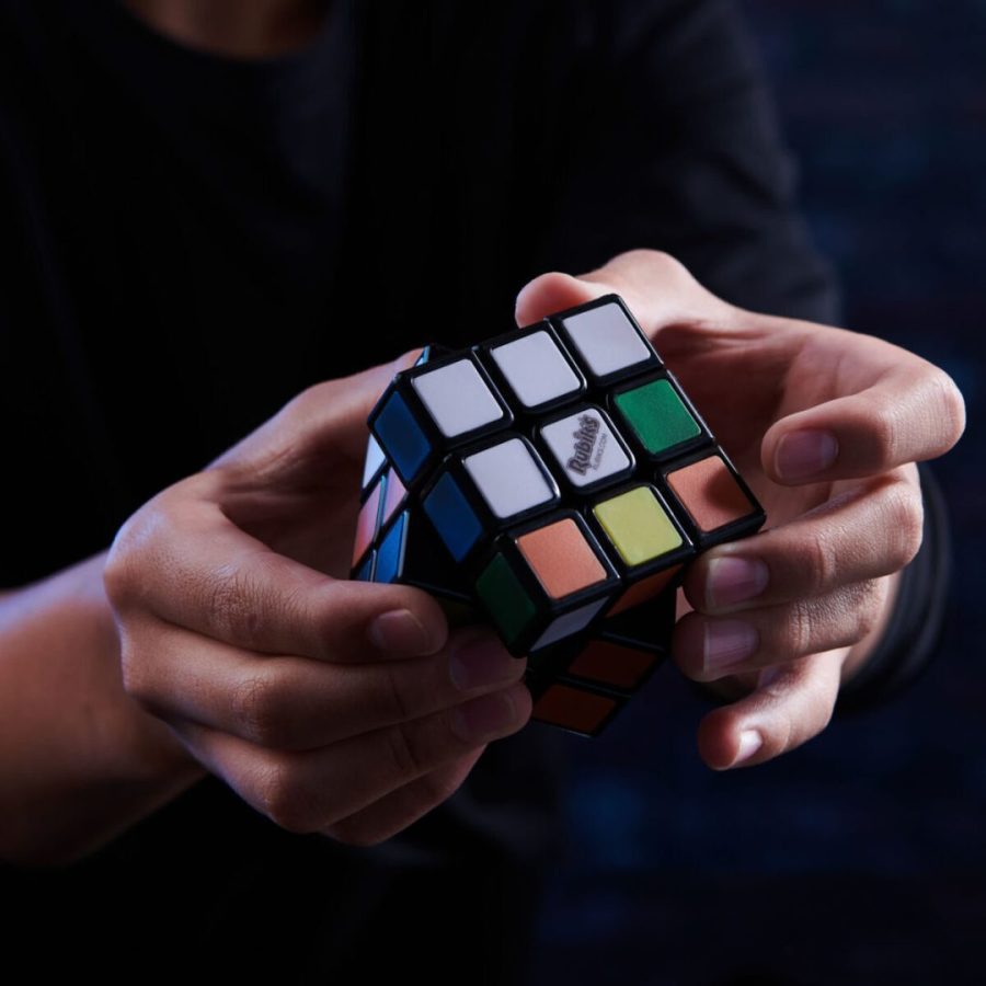 Spin Master Rubiks Cube: 3X3 Phantom - Touch & Reveal Cube (6064647)