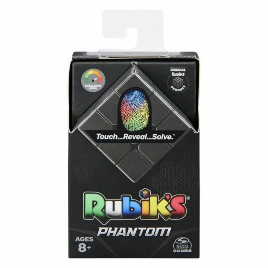 Spin Master Rubiks Cube: 3X3 Phantom - Touch & Reveal Cube (6064647)