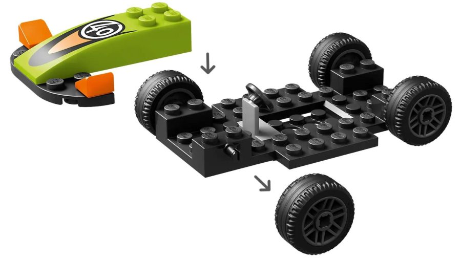 Lego City Green Race Car (60399)