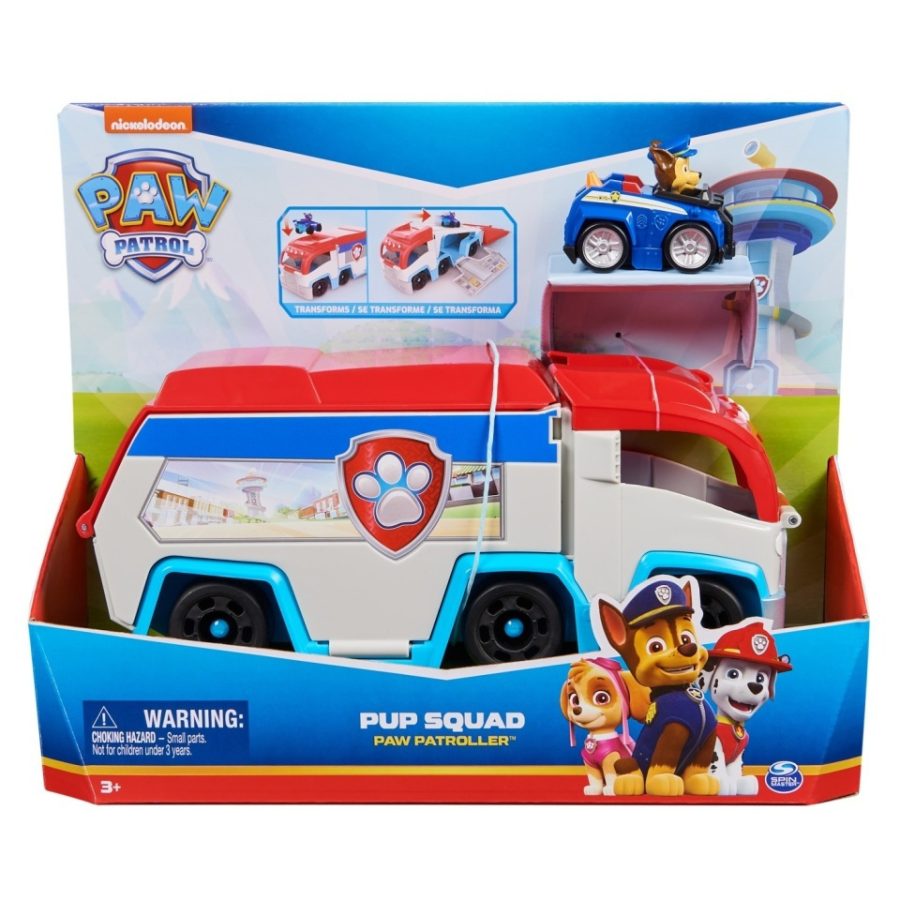Spin Master Paw Patrol Pup Squad Πούλμαν (6071544 )