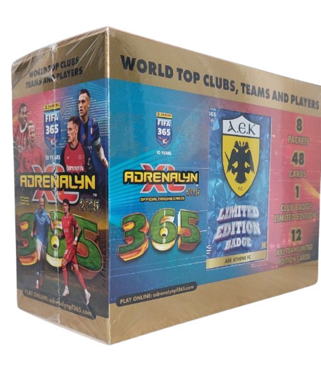 Panini Fifa 365: 2025 Adrenalyn XL - Limited Edition Badge ΑΕΚ Gift Box (PA.GB.FI.425)