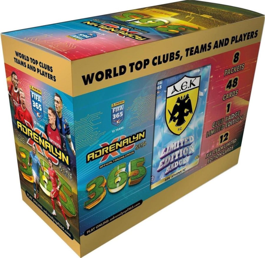Panini Fifa 365: 2025 Adrenalyn XL - Limited Edition Badge ΑΕΚ Gift Box (PA.GB.FI.425)