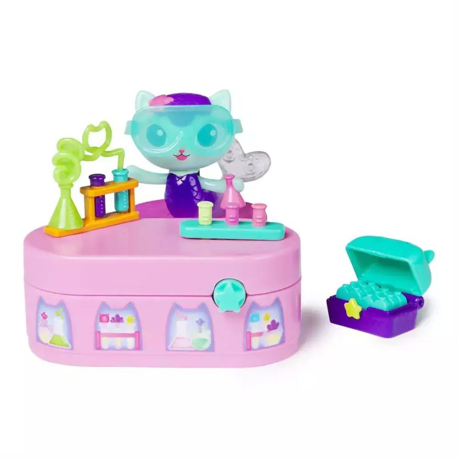 Spin Master Gabbys Dollhouse: Cat-Errific Celebration - Bobble Kitty MerCat Potion Pack