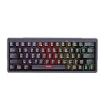 Zeroground Ασυρματο(BT ή 2.4GHz) και Με Καλωδιο  Keyboard Mechanical Πληκτρολογιο RGB KB-3700G SATOMI v2.0 (Κοκκινοι Διακοπτες)