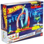 Mattel Hot Wheels Neon Speeders Laser Stunt Slamway (HPC05)