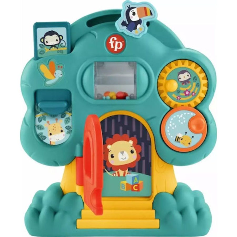 FISHER PRICE ΠΑΙΧΝΙΔΙ ΔΡΑΣΤΗΡΙΟΤΗΤΩΝ: ΔΕΝΔΡΟΣΠΙΤΟ ΑΝΑΚΑΛΥΨΗΣ 6+ μηνων HXK34