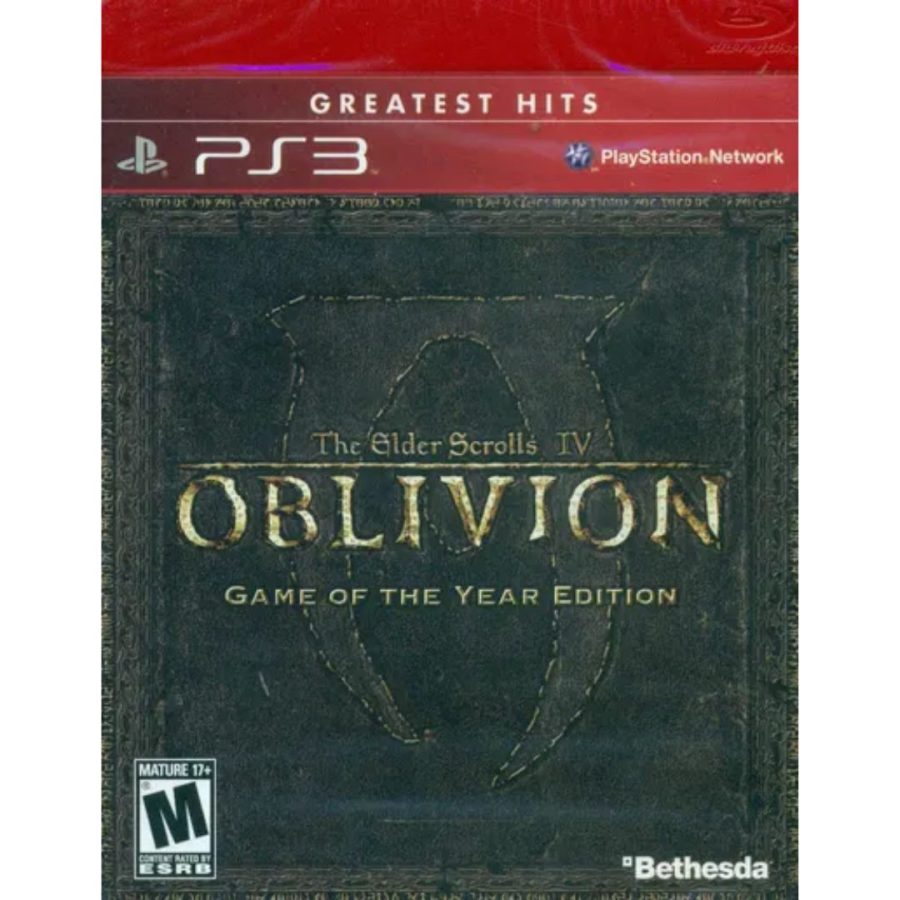 Elder Scrolls 4 (IV) Oblivion (Greatest Hits)(Import) PS3 NEW