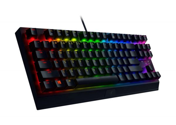 Razer BLACKWIDOW V3 TENKEYLESS Mechanical Gaming Keyboard GR Layout – Green Switches