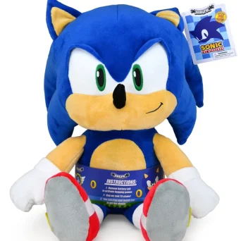 Kidrobot Λουτρινο Sonic που αρχιζει να τρεμει με το χτυπημα των χεριων μας Vibrating Plush - 45cm